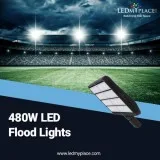 Install (480W LED Flood Lights) For Ideal Lighting
