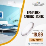 Choose (LED Flush Ceiling Lights) For A Presentable Interiors