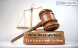 Hire Best Writers For Law Case Study Writing and Tips
