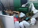 Trash and debris haul offs same day service