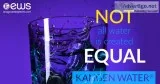 Go Green and Drink Healthy Ionized Alkaline Water.