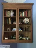 Wonderful c 1800 s corner shelfhutch