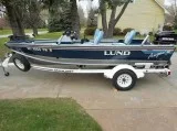 16 ft Aluminum boat with matching trailer
