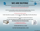 < WE BUY USED AND NEW COMPUTER MEMORYRAM CPU&rsquoSNETWORKI NG