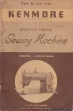 Kenmore 120-491 Rotary Sewing Machine Manual