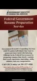 Federal Government Resume Preparation Service