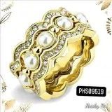 Stainless Steel Three Ring Set