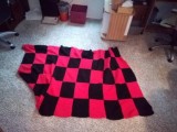 large crochet blanket