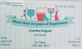 House cleaning of apartment andoficina