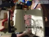 Stand mixer with attachments