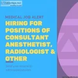 Indira IVF Hiring for Positions of Consultant Anesthetist Radiol
