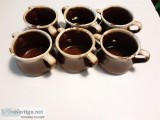 McCoy Soup Mugs set of 6