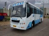 45 Seater Bus hire or rent for 37rs per KM with driver in Bangal