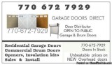 Garage Doors  door openers and installation co