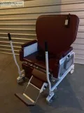Bariatric Sizewise Shuttle Medical Transfer Wheelchair Recliner 
