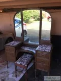 Antique Dresser and Vanity