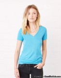 Bella Ladies  Triblend Deep V-Neck T-Shirt