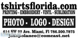 T-SHIRTS PRINTING FLORIDA MIAMI