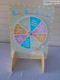 Baby Shower Spinner Game