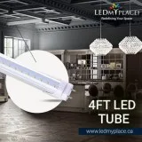 Install 4 ft LED tube at the Residential Places to Lighten the P