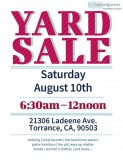 Yard Sale