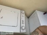 Stackable whirlpool washer and dryer