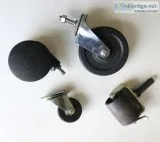 Lot of Sorted Swivel Caster Wheels All Sizes Rubber and Plastic 