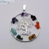 Satyamani Bodhi Life Tree Pendant 45 mm