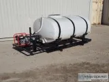 500 GALLON SKID MOUNTED WATER TANK
