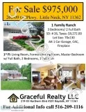 (3307) 1 Family Ranch for Sale in Little Neck