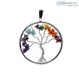 Satyamani Life Tree Pendant 45 mm