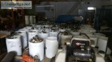 Lot of (62) 40 Gallon Barrels of Yellow Brass Water Meters