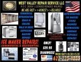 Cappuccino machine Ice machine Prep table Repair Beer cooler Wal