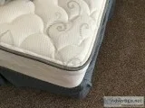 Twin mattress box spring and frame