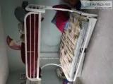 Queen size futon with twin bed bunk