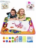 Wideword Water Drawing Mat Aqua Magic Doodle Kids Toys Mess Free