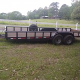 heavy duty flat bed trailer