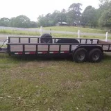 heavy duty flat bed trailer
