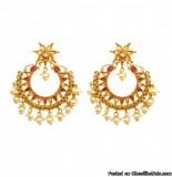 Look Gorgeous By Wearing Imitation Jhumka Earrings
