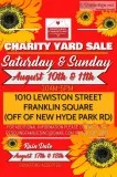 Rescuing Families Charity Yard Sale