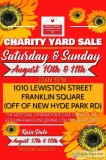 Rescuing Families Charity Yard Sale