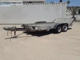 1996 DEMCO TILT DECK EQUIPMENT TRAILER 1420