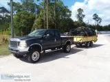 JUNK HAULING DUMP TRAILER
