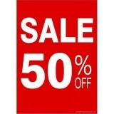 HUGE 50% OFF SALE