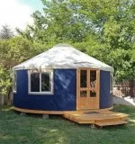 BLUE YURT FOR SALE