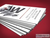 Painted Edge Business Cards