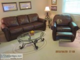 Sofa and Recliner