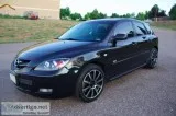 2007 Black Mazda3 s Sport w 85K