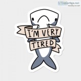 CUTE TIRED SHARK