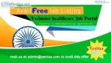 Exclusive healthcare job portal - Free Job Listing here